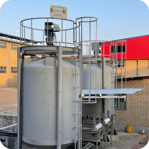Automatic industrial wastewater treatment system